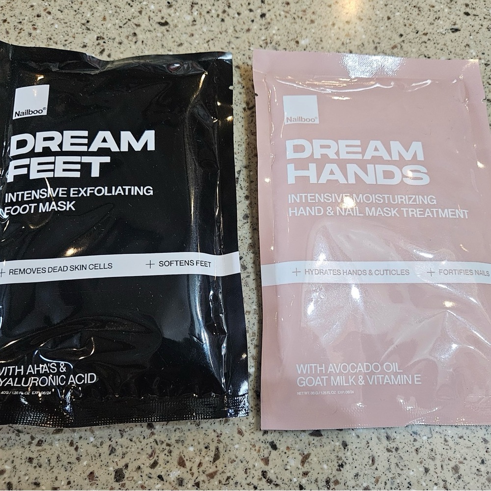 NEW Nailboo Dream Hands  Treatment & Dream Feet Treatment